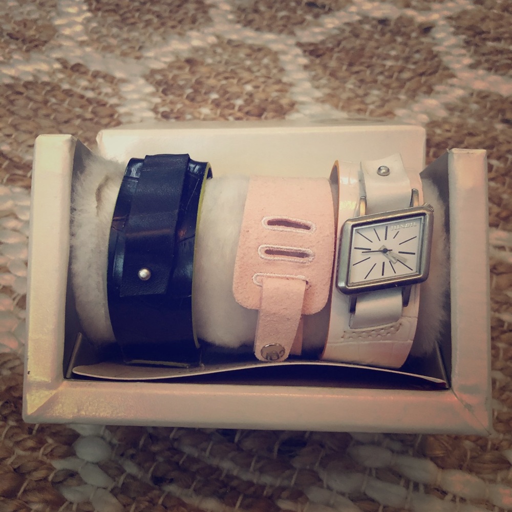 Women’s Nixon watch, interchangeable bands